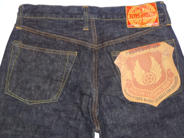 【TOYS McCOY】 OVERALLS for ENGINEERS DENIM LOT 135D　【WASHED】 - BLISSWEAR  CLOTHING | 静岡 アメカジショップ【TOYS McCOY（トイズマッコイ）、Workers（ワーカーズ）、COLIMBO（コリンボ）】